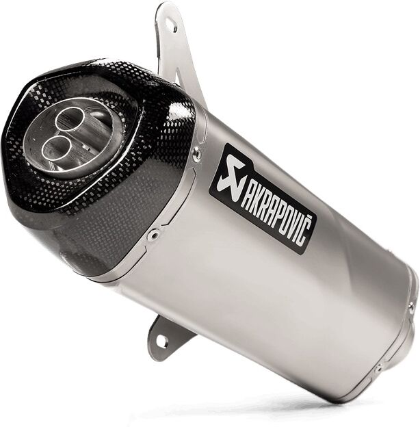 akrapovic silenziatore posteriore slip-on line  argento