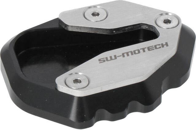 sw-motech estensione  per piede di stato laterale - nero/argento. ktm 890 duke r (19-).