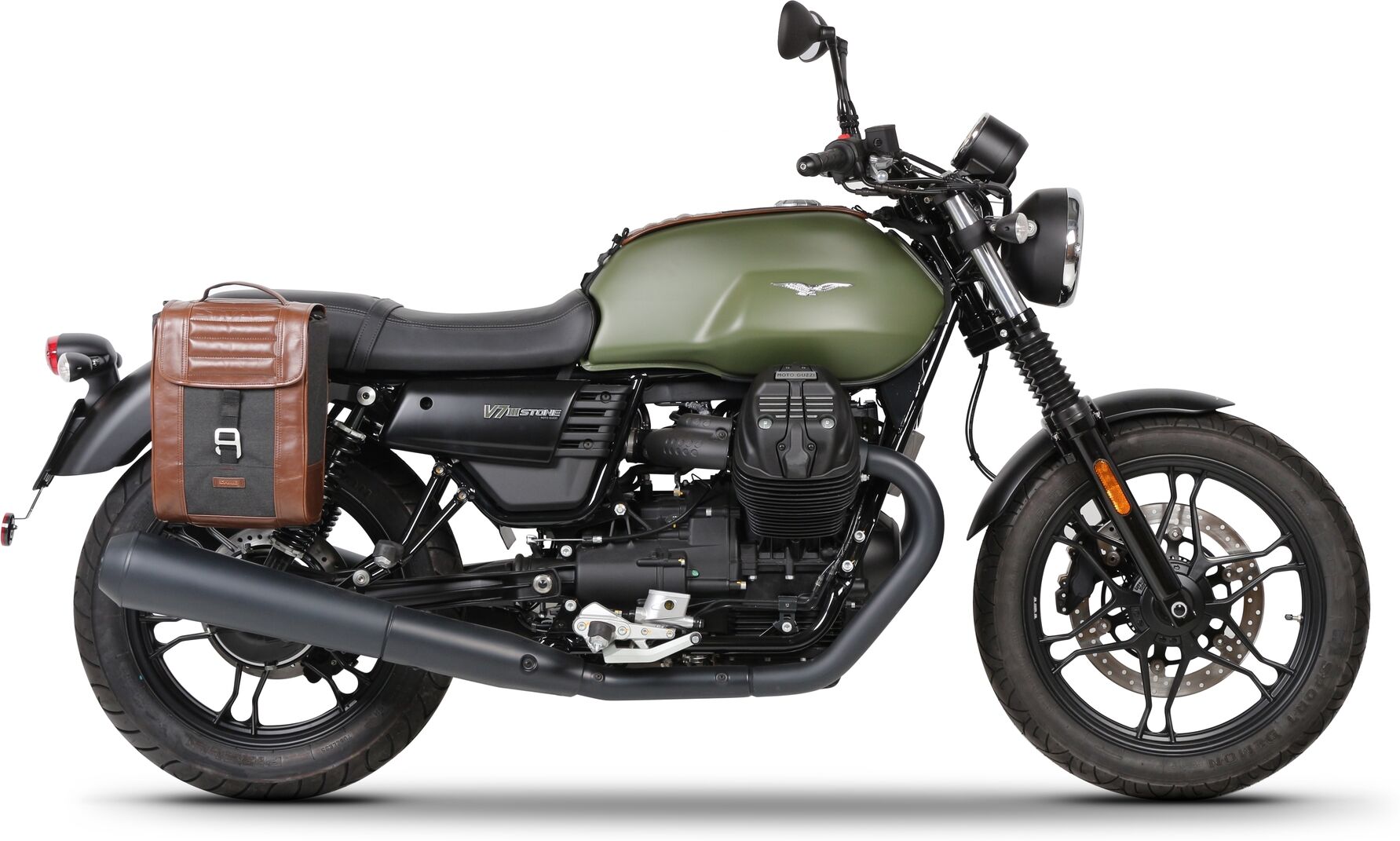 shad telaietti laterali specifici sr per moto guzzi v7 821 porta borsa laterale