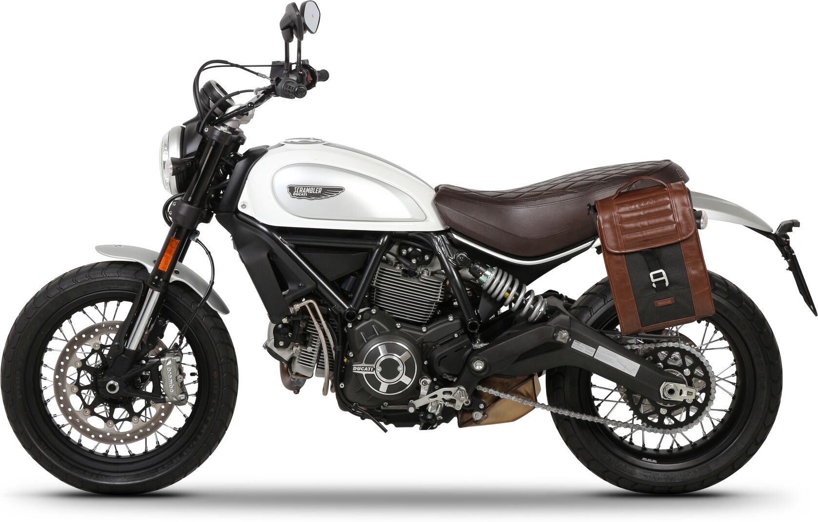 shad telaietti laterali specifici sr per ducati scrambler 800 icon/classic porta borsa laterale