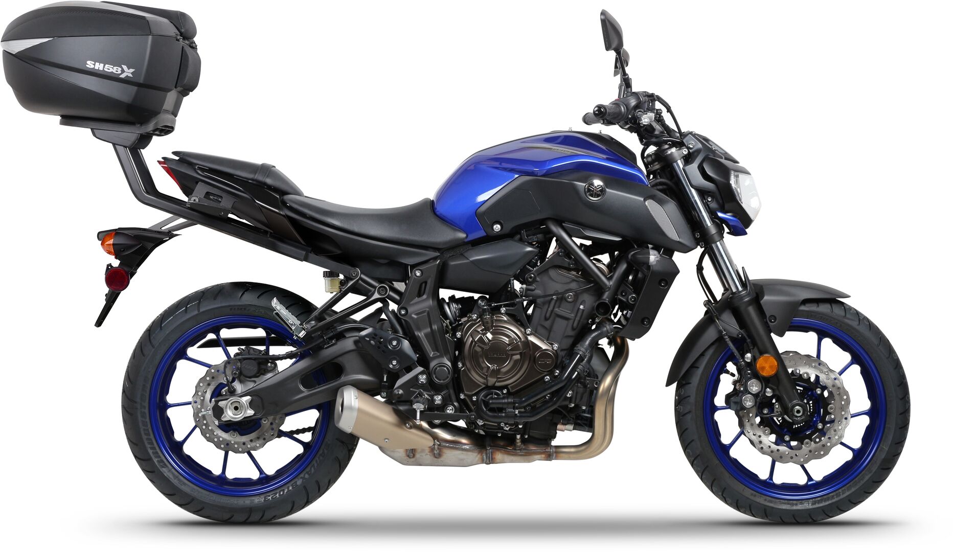 shad top master yamaha mt07 raccordo del bauletto