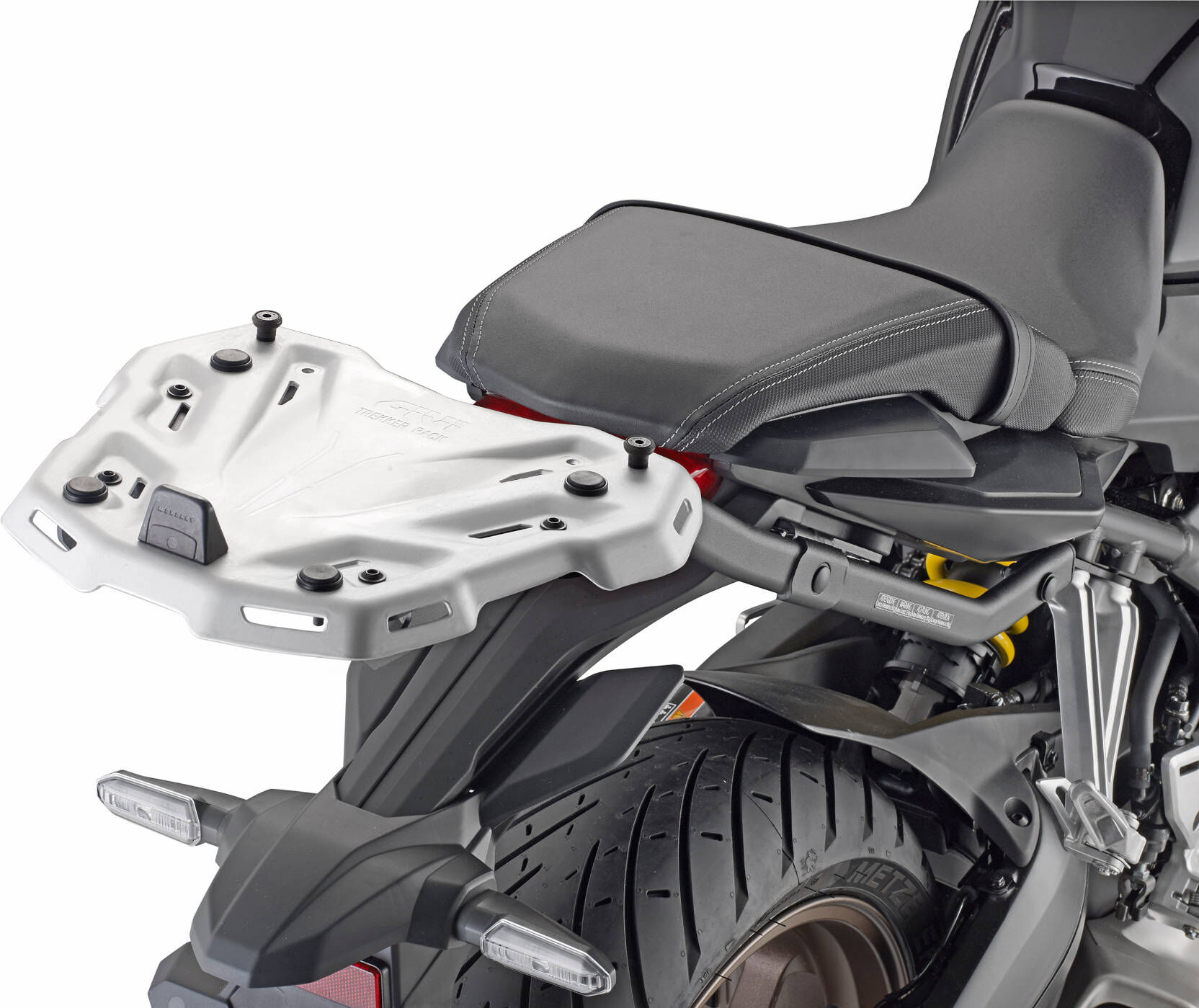 givi bauletto portavaligie per monokey o monolock per honda cb 650 r (19-20) portapacchi bauletto