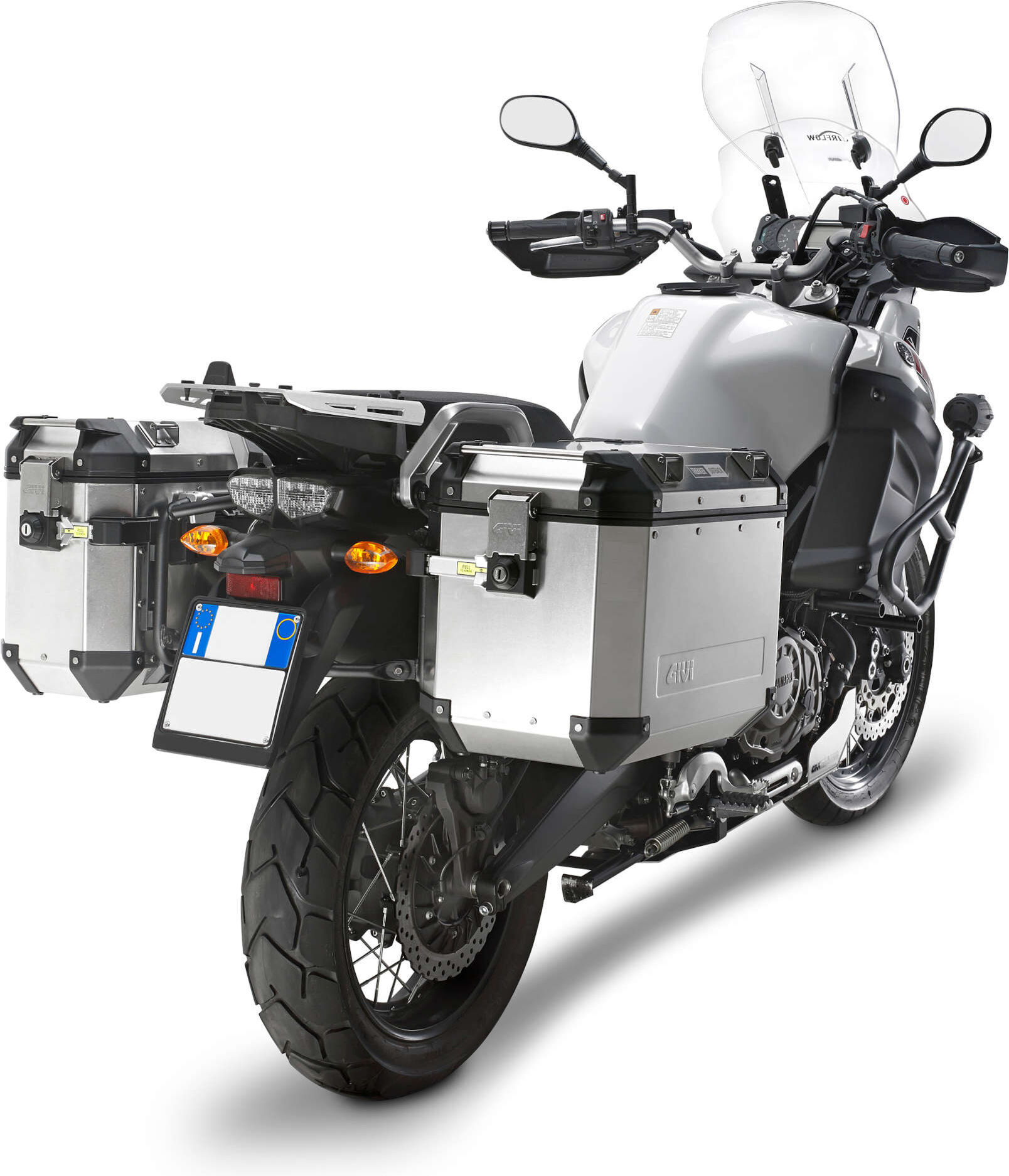 givi portapacchi laterali in acciaio tubolare  per trekker outback per vari modelli yamaha (vedi descrizione)