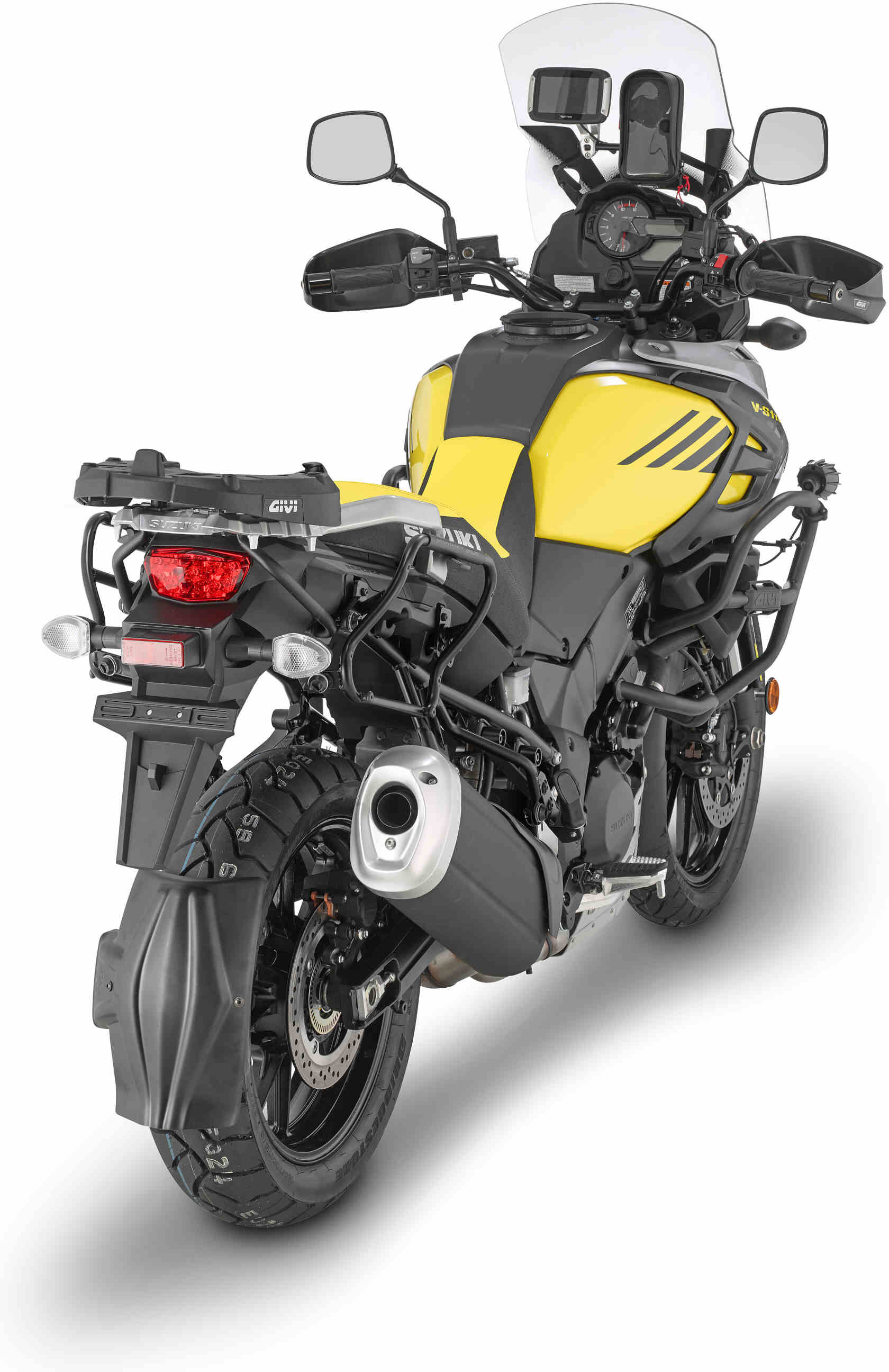 givi side case carrier staccabile per monokey side case per suzuki dl 1000 v-current (17-19)