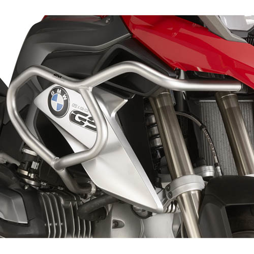 GIVI Crashbar in acciaio inox per zona laterale superiore per BMW R 1200 GS (17-18), R 1250 GS (19-21)