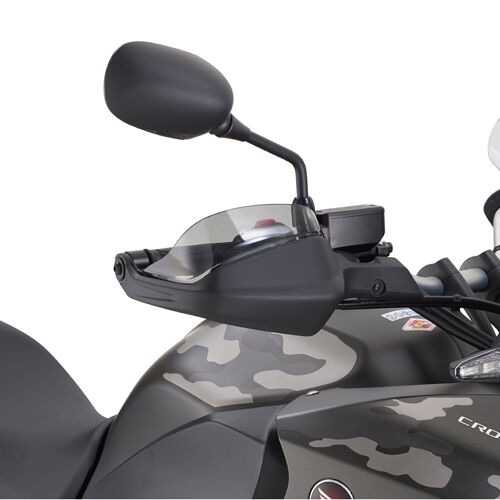 GIVI Deflettore antivento in plexiglass per paramano originale per Honda Crosstourer 1200 / DCT (12-19)