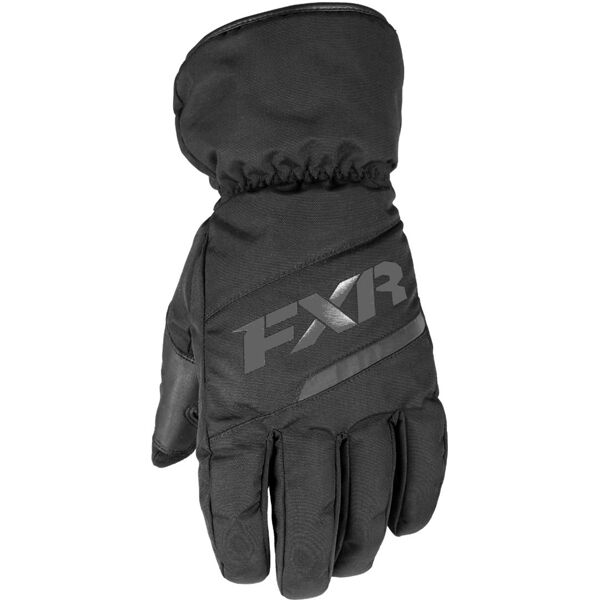 fxr octane guanti invernali giovani nero m