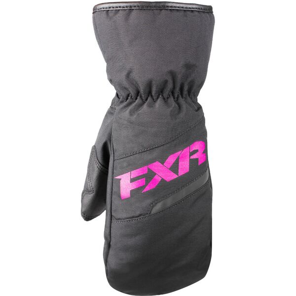 fxr octane mitt guanti invernali giovani nero rosa s