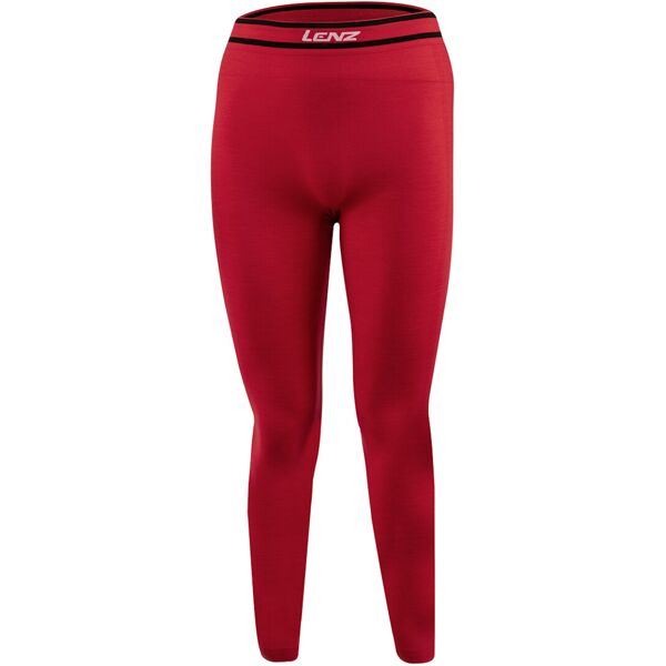 lenz 6.0 merino pantaloni funzionali rosso m