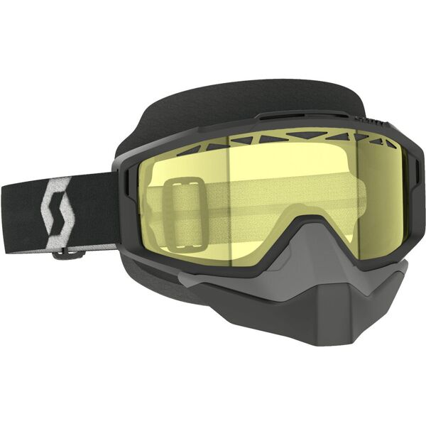 scott split otg maschere da neve nero bianco giallo