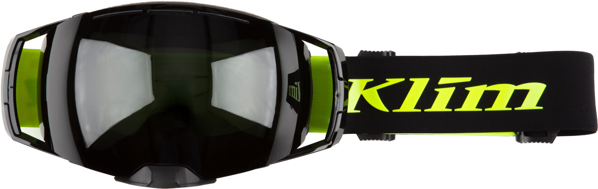 Klim Aeon Hi-Viz Occhiali da motoslitta Nero unica taglia