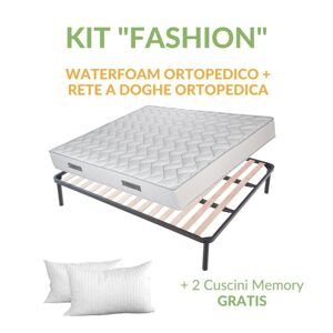 EvergreenWeb Kit rete e materasso FASHION 180x190 cm