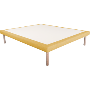 EvergreenWeb Sommier Base Letto 140x190 cm Giallo