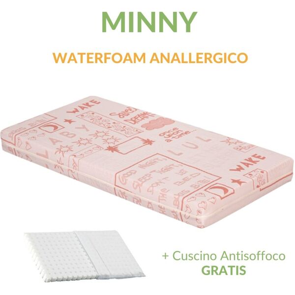 evergreenweb materasso baby minny 70x140 cm