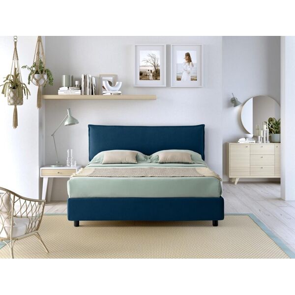 evergreenweb letto matrimoniale contenitore arles blue