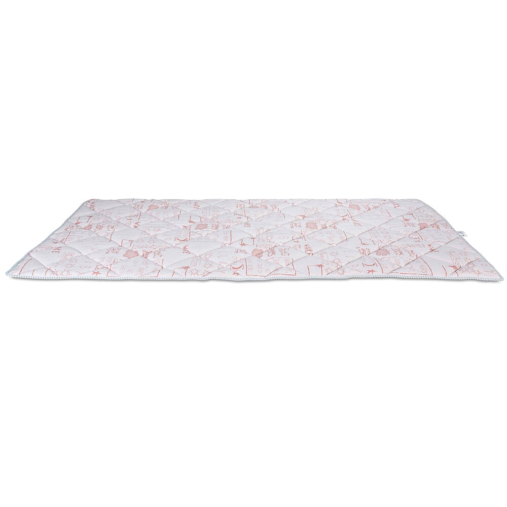 evergreenweb tappetino gioco rosa teddy 120x200 cm