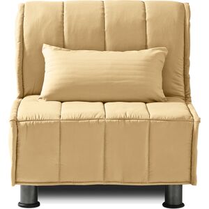 EvergreenWeb Poltrona letto singolo   EVENING Beige Singolo