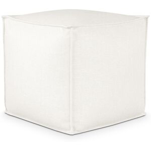 EvergreenWeb POUF QUADRATO PIUMA 100x100 cm Beige