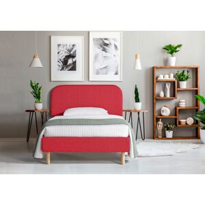 EvergreenWeb Letto Oslo Rosso 120x190 cm