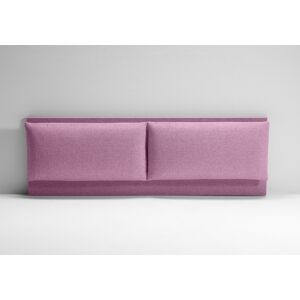 EvergreenWeb Testata Letto Imbottita ROMA Rosa 160x190 cm