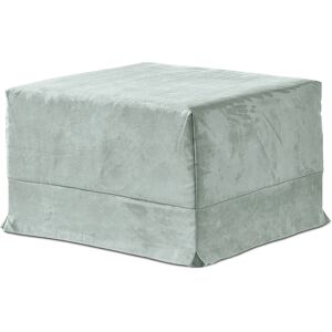 EvergreenWeb Pouf Letto SUITE Grigio chiaro