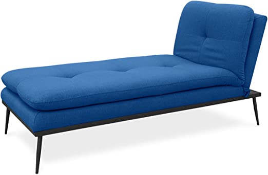 evergreenweb divano modulare componibile pilar chaise longue blu