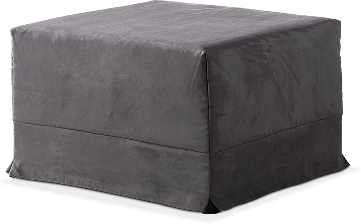 evergreenweb pouf letto suite antracite