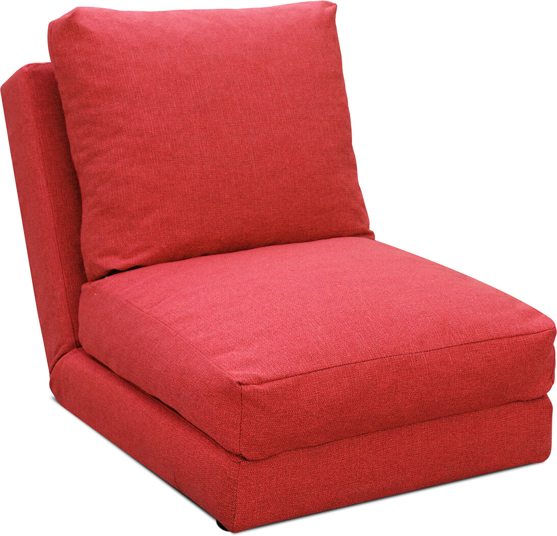 EvergreenWeb Divano letto Hoshi Rosso 1 posto