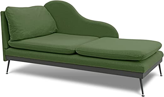 EvergreenWeb Chaise Longue Elegante Giselle Verde