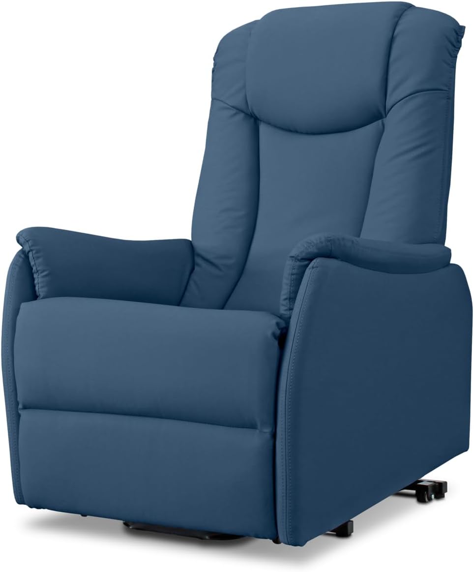 EvergreenWeb Poltrona Relax Elettrica   Diana Blue