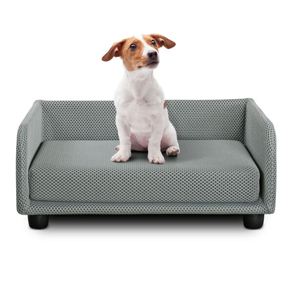 evergreenweb cuccia per cani divano letto king dog home 50x70 grigio