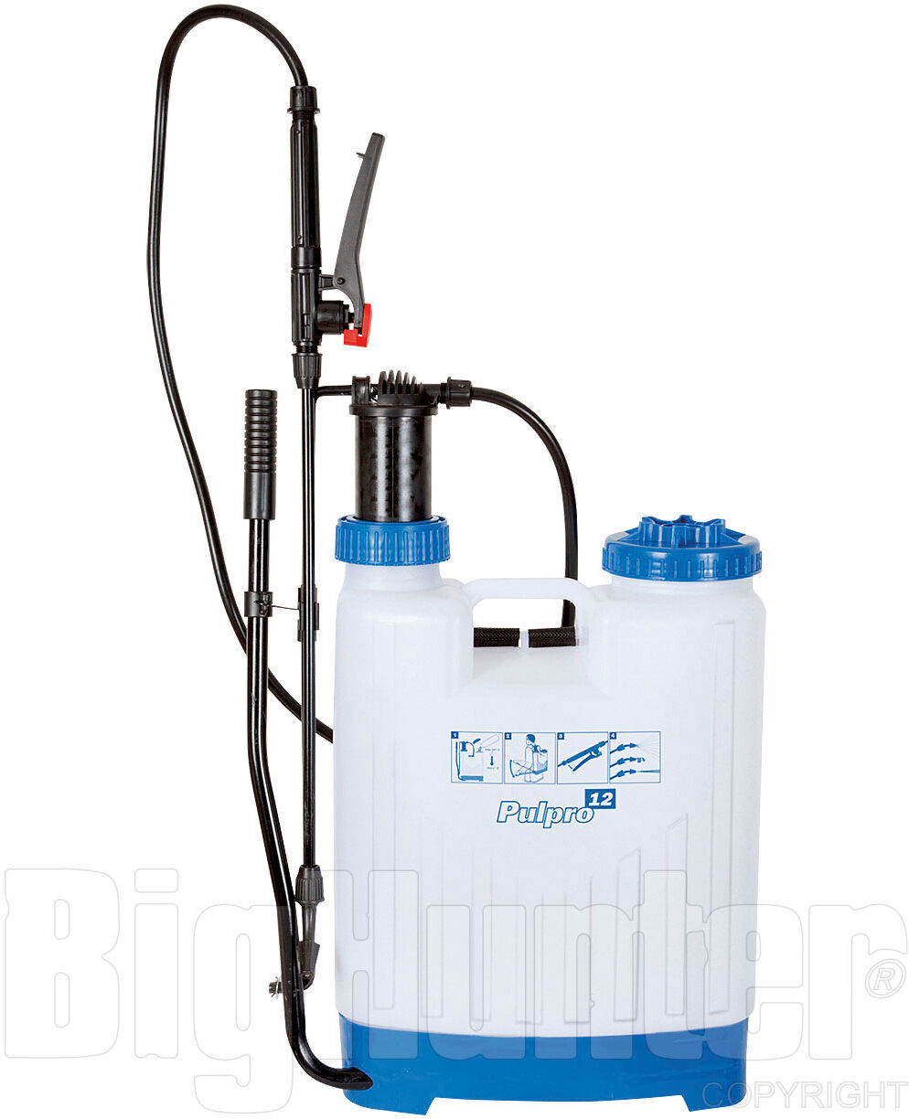 nebulizzatore a pompa pulpro da spalla ribimex 12l