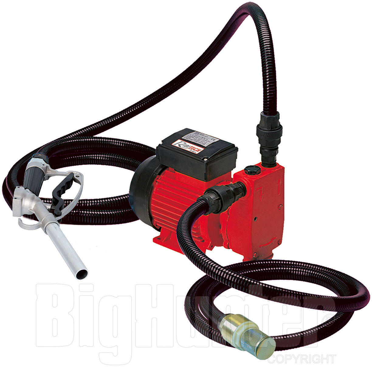 Kit Pompa Travaso Gasolio Autoadescante Ribimex Kit Pompa Travaso Gasolio Autoadescante Ribimex