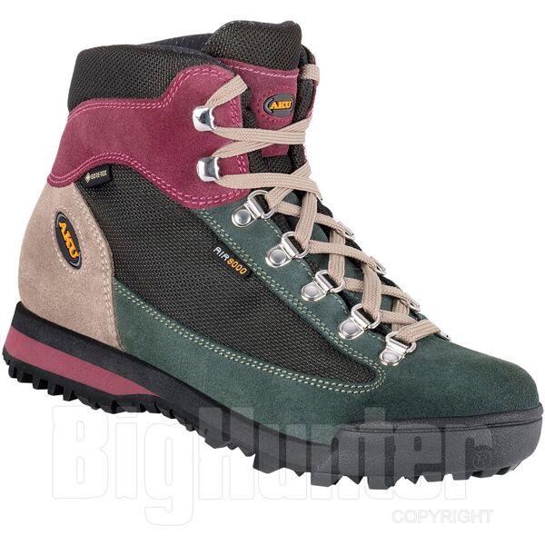 aku scarponi donna  ultra light original gtx w's antracite-verde