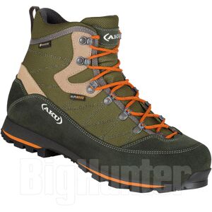 AKU Scarponi  Trekker Lite III WIDE GTX Verde-Arancio