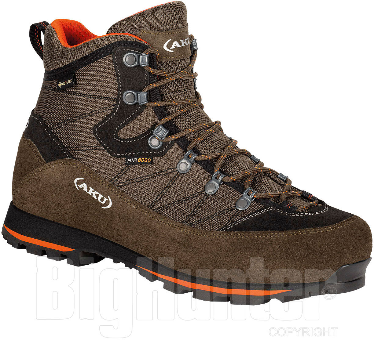 AKU Scarponi  Trekker Lite III WIDE GTX Marrone-Arancio