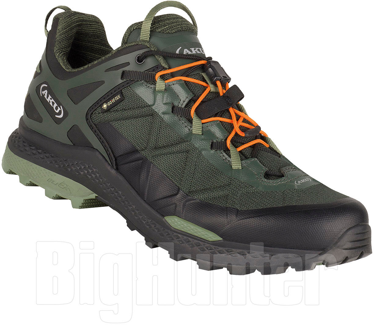 AKU Scarpe  Rocket DFS GTX Verde Militare-Nero