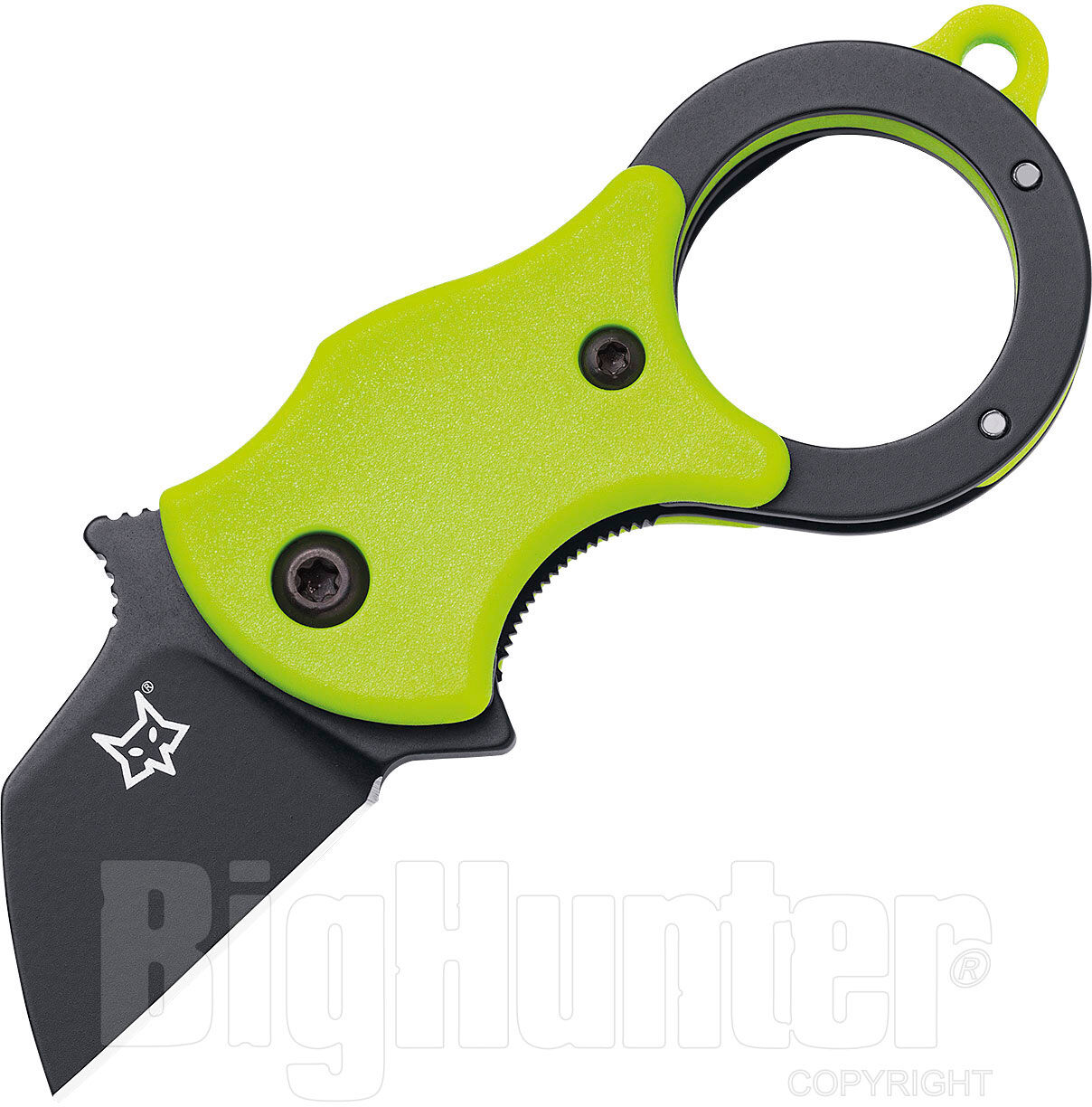 Fox Coltello Fox Knives Mini-TA FRN Green Fluo Fox Coltello Fox Knives Mini-TA FRN Green Fluo
