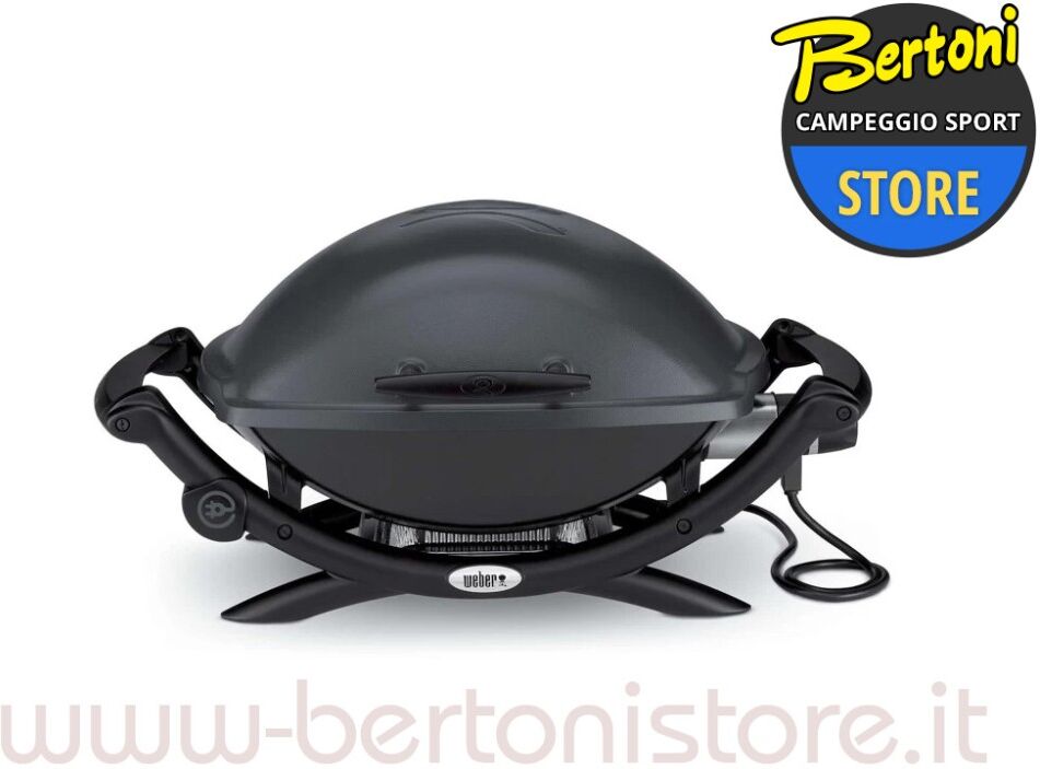 barbecue elettrico q 2400 dark grey 55020053 weber