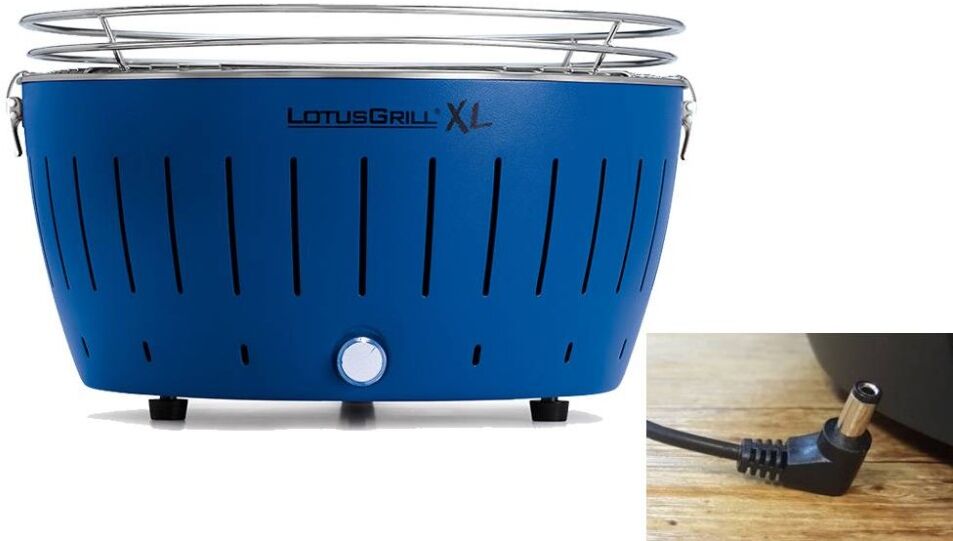 LotusGrill Barbecue A Carbonella Portatile Xl Blu Lg G435u Bl Lotus Grill