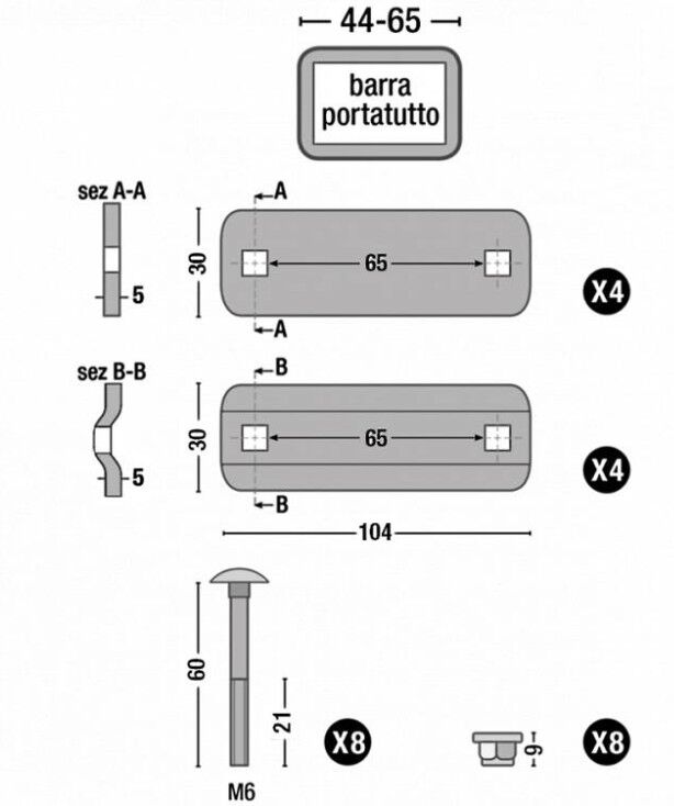 Autohome Morsetti Long 177/m-7.2