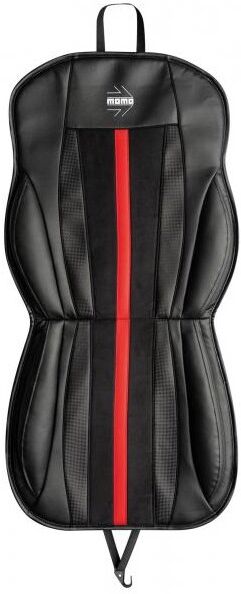 Momo Cuscino Sedile Stripe Nero/rosso