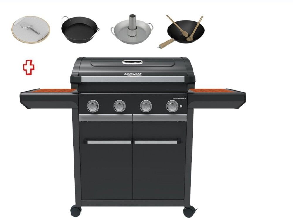 campingaz barbecue a gas 4 series premium w 2185406 + culinary modular