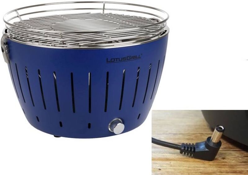 LotusGrill Barbecue A Carbonella Portatile Blu Lg G34u Bl Lotus Grill