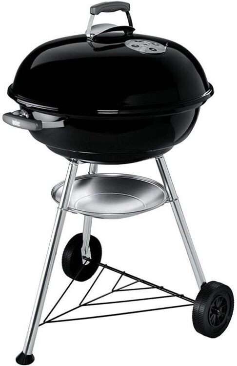 Weber Barbecue A Carbonella Compact Kettle Ø 57 Nero 1321004 Weber Barbecue A Carbonella Compact Kettle Ø 57 Nero 1321004