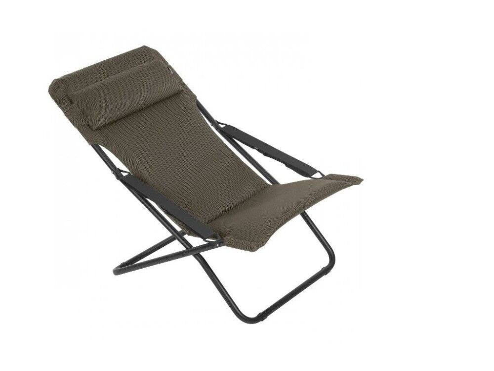 Lafuma Sdraio Pieghevole Transabed Aircomfort Taupe Lfm2865.7057