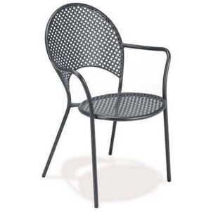 Emu - arredo giardino Poltrona Impilabile Sole Ferro Antico 3403 Emu Emu - arredo giardino Poltrona Impilabile Sole Ferro Antico 3403 Emu