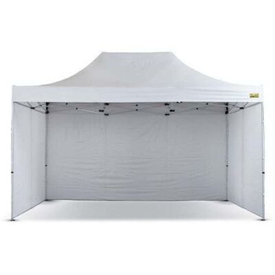 Bertoni Laterale Bianco Per Gazebo 4,5 Mt. Serie Piramide Bertoni Laterale Bianco Per Gazebo 4,5 Mt. Serie Piramide
