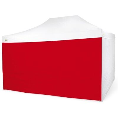 Bertoni Laterale Rosso Per Gazebo 4,5 Mt. Serie Piramide Bertoni Laterale Rosso Per Gazebo 4,5 Mt. Serie Piramide