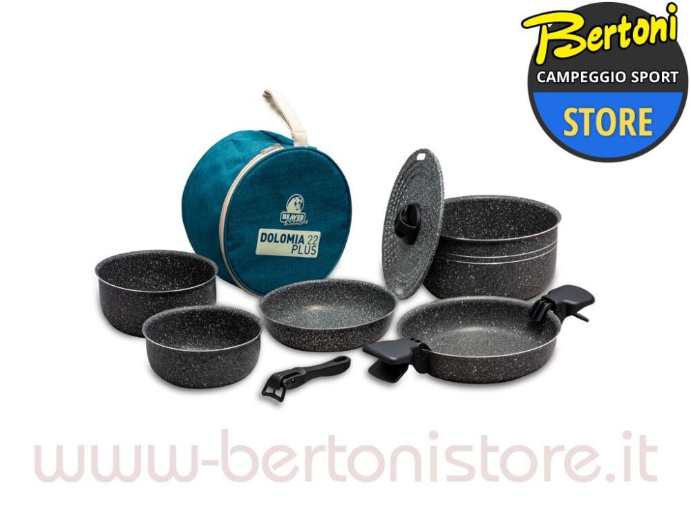 Beaver Brand Batteria Pentole Dolomia 22 Plus 0493_sr Beaverbrand